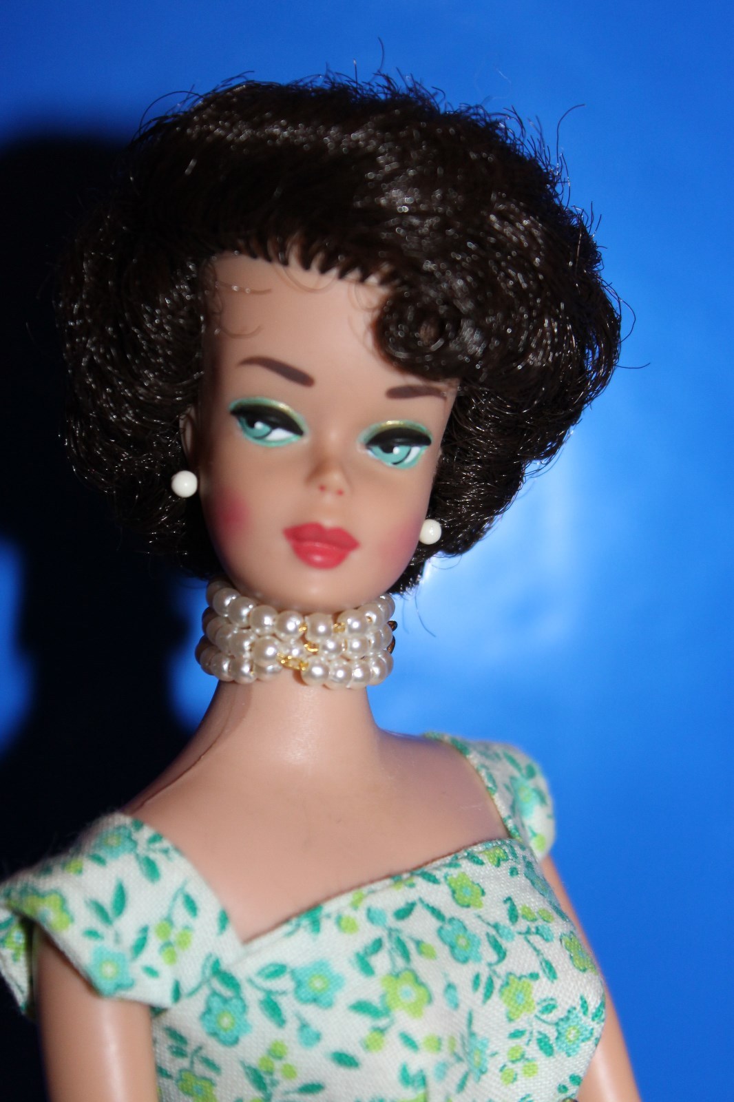 Vintage Barbie Bubble Cut OOAK with Green eyes