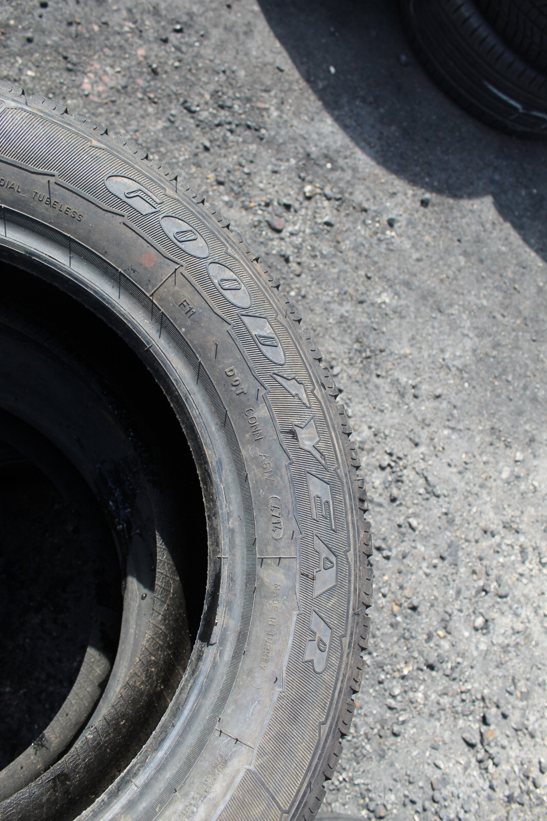 New 205 65 16C Goodyear, 107/105T, x2 A Pair (F1_tyres) FOD L2363