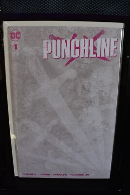 Punchline Special #1 Blank Sketch Variant DC 2021 Batman Joker James Tynion 9.6