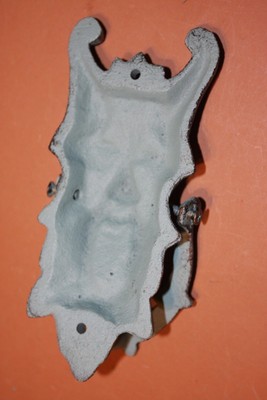 (10), Fairy King Oberon Decor, Door Knocker, Heavy Cast Iron Set of 10, H-93