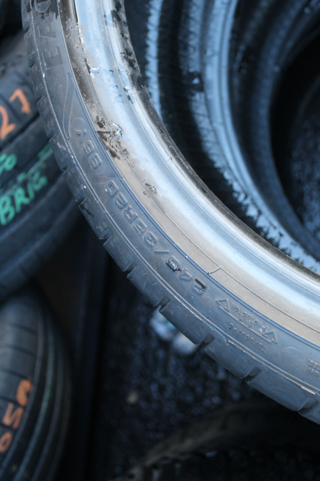 245 35 20 Goodyear, RunFlat, MOE, 95Y, x2 A Pair 5.8mm (F1_tyres) FO L2996