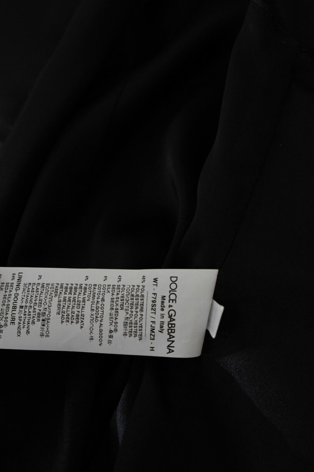 Pre-owned Dolce & Gabbana Top Metallic Silver Brocade Sleeveless Vest It38 / Us4 / Xs $960