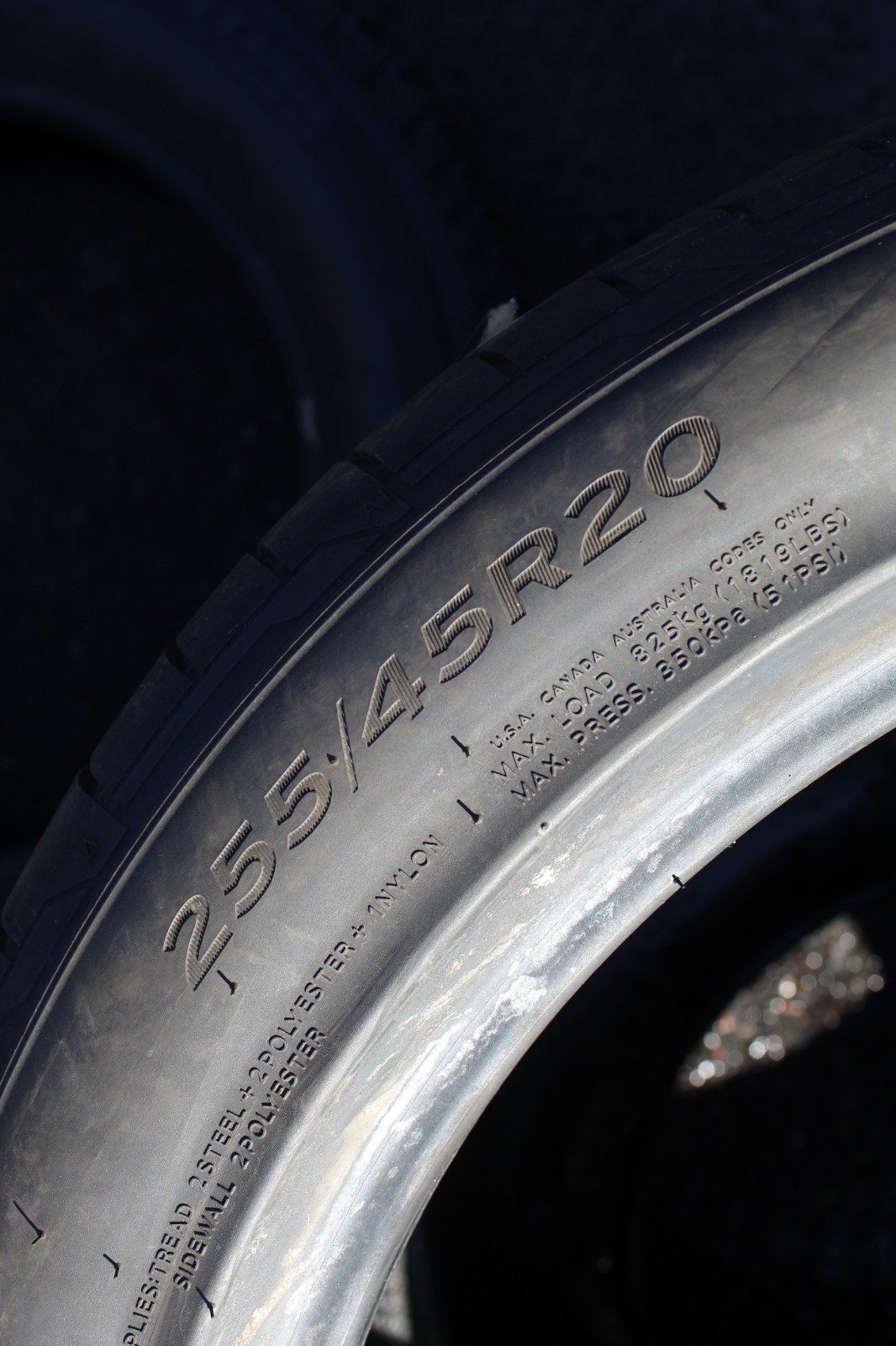 255 45 20 Hankook, Ventus S1 Evo 3, EV, 99V, x2 A Pair 5.5mm (F1_tyres) L3850