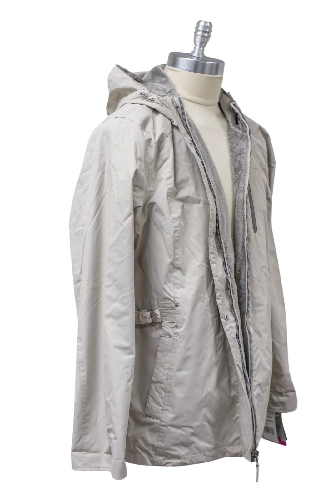 Women's FREE COUNTRY Sandstone Taupe Reversible Jacket Size 2XL 5-L45066X