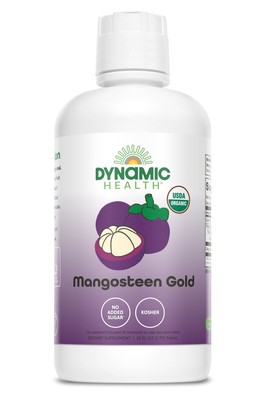 Dynamic Health Mangosteen Gold 100% чистая жидкость 32 унции