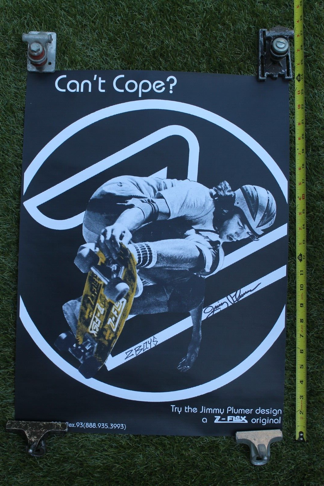 Jimmy Plumer Autographed Dogtown Z-Flex Can't Cope Jimmy Plumer Autographed Dogtown Z-Flex Can't Cope