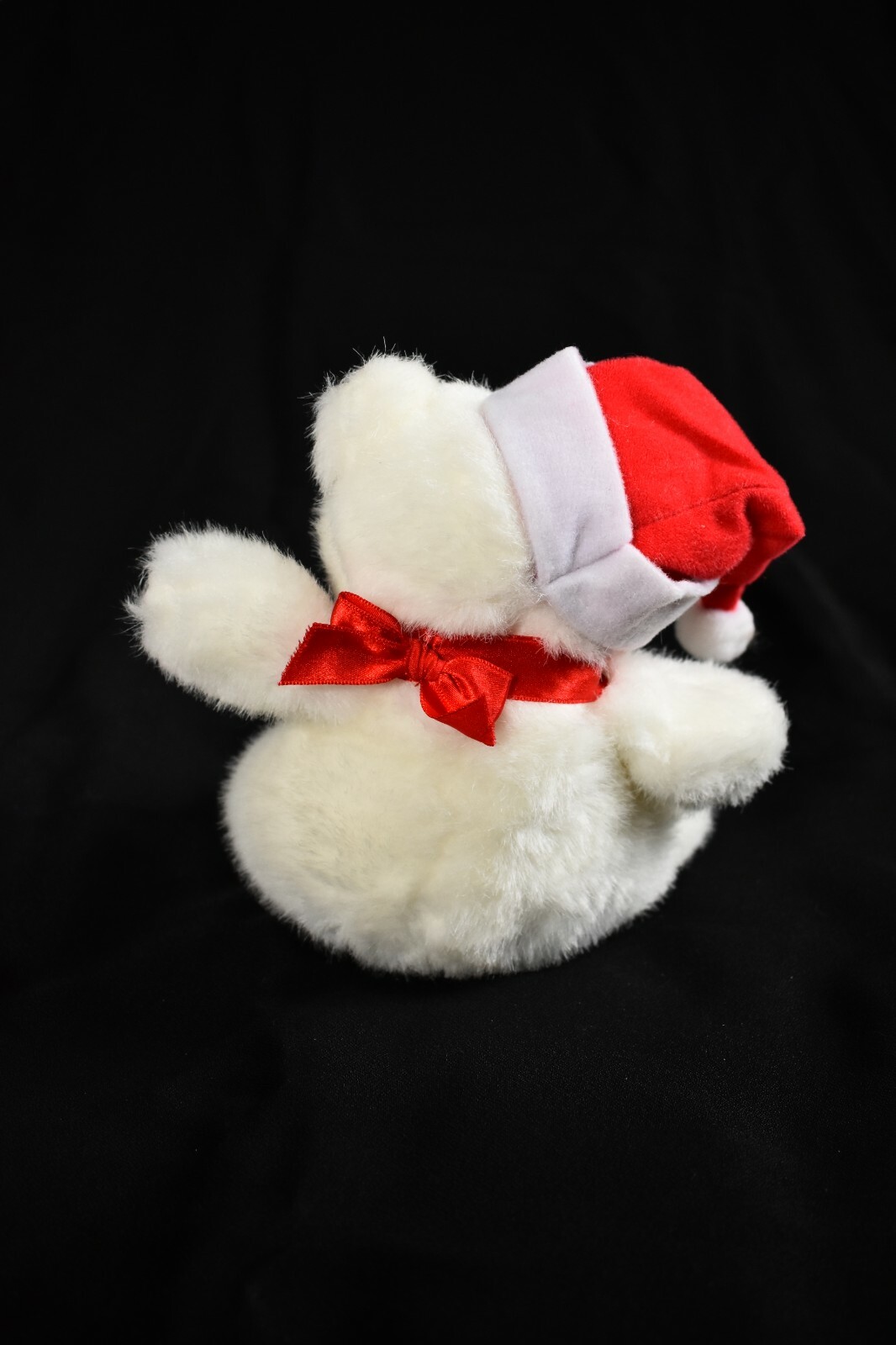 Santa Blair 7” White Christmas Teddy Bear Plush Toy Doll 1989