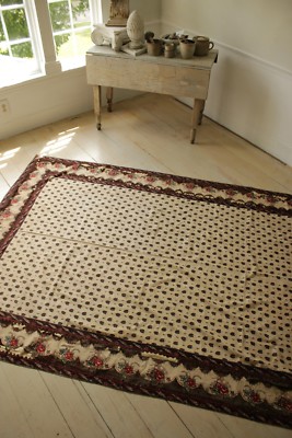 John Hewson ? Antique bedspread  block printed 18th / 19th hand block printed