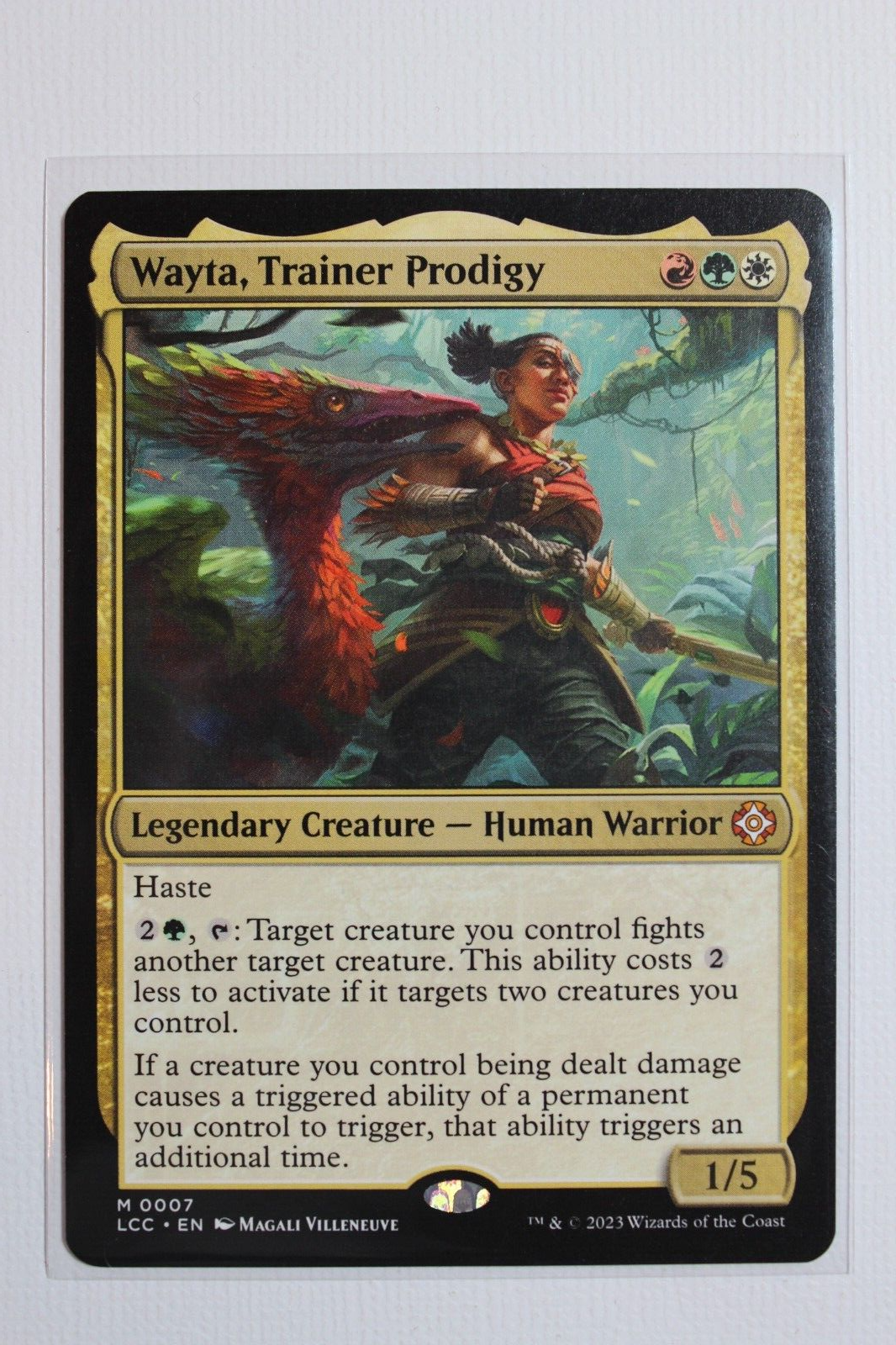 MTG Wayta, Trainer Prodigy (#0007) The Lost Caverns of Ixalan