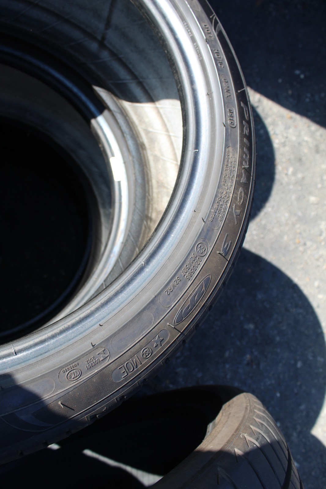 245 40 19 Michelin, RunFlat, MOE, ZP, XL, 98Y, x2 A Pair 6.2mm (F1_tyres) L3740