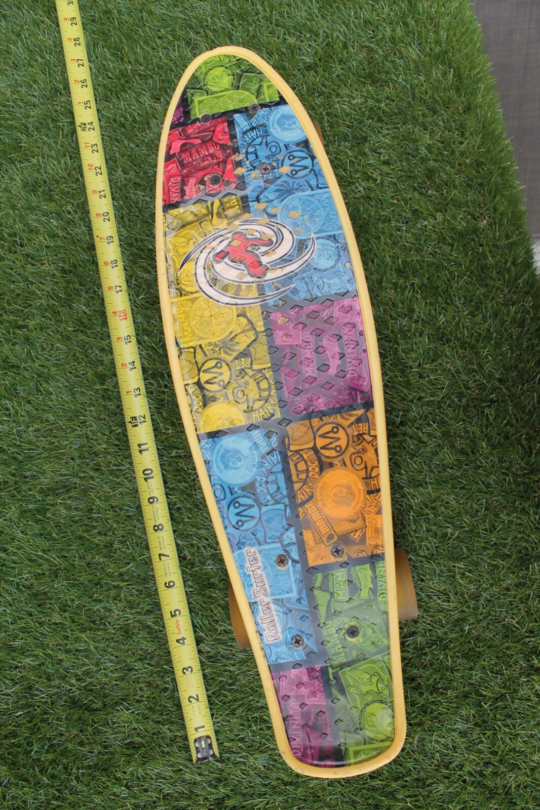 Mambo Roller Surfer 90's OG Plastic Cruiser 24 x 6