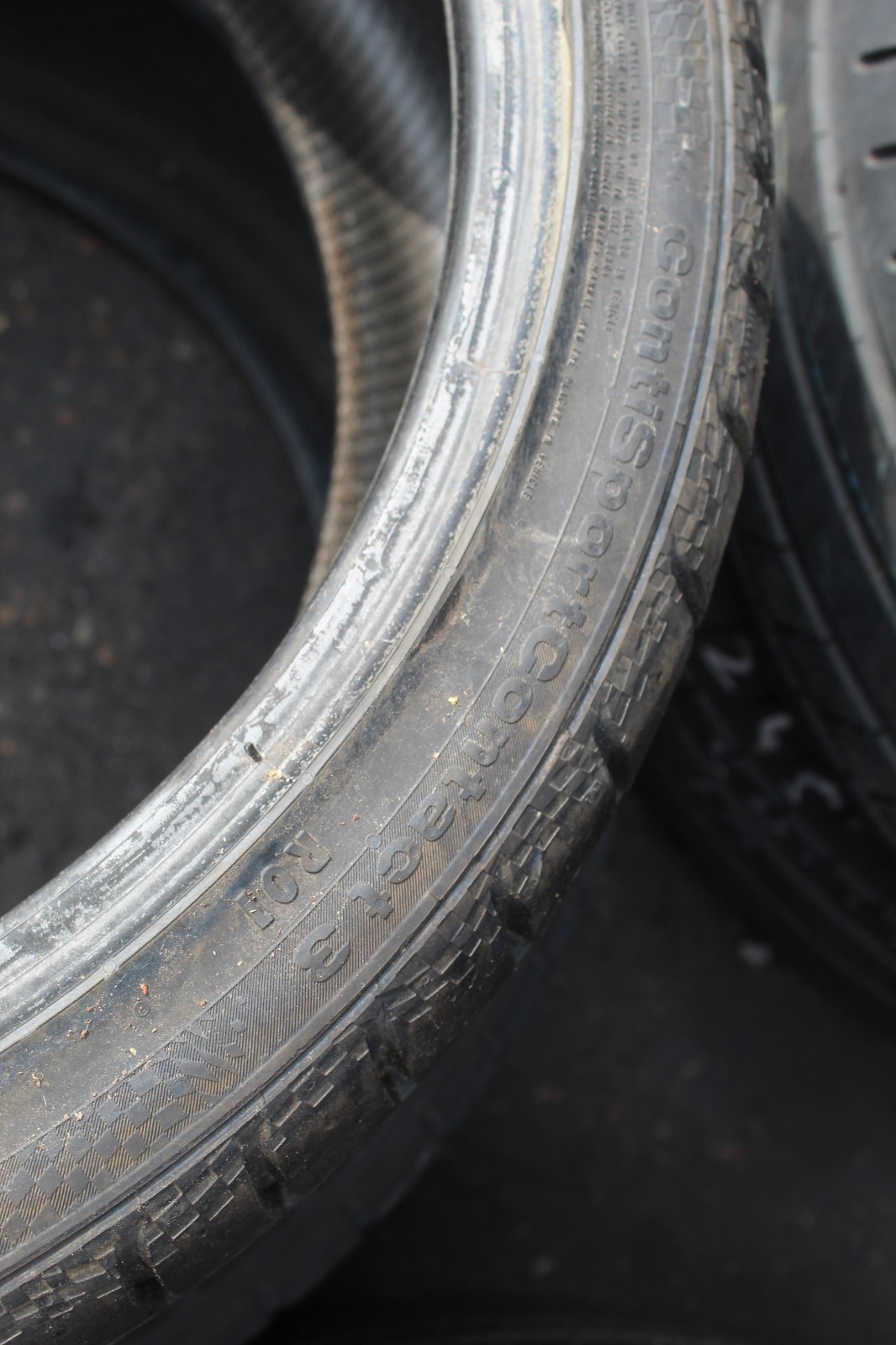 New 255 35 19 Continental, CSC 3, XL, RO1, 96Y x1 Single (F1_tyres) FOD L3697