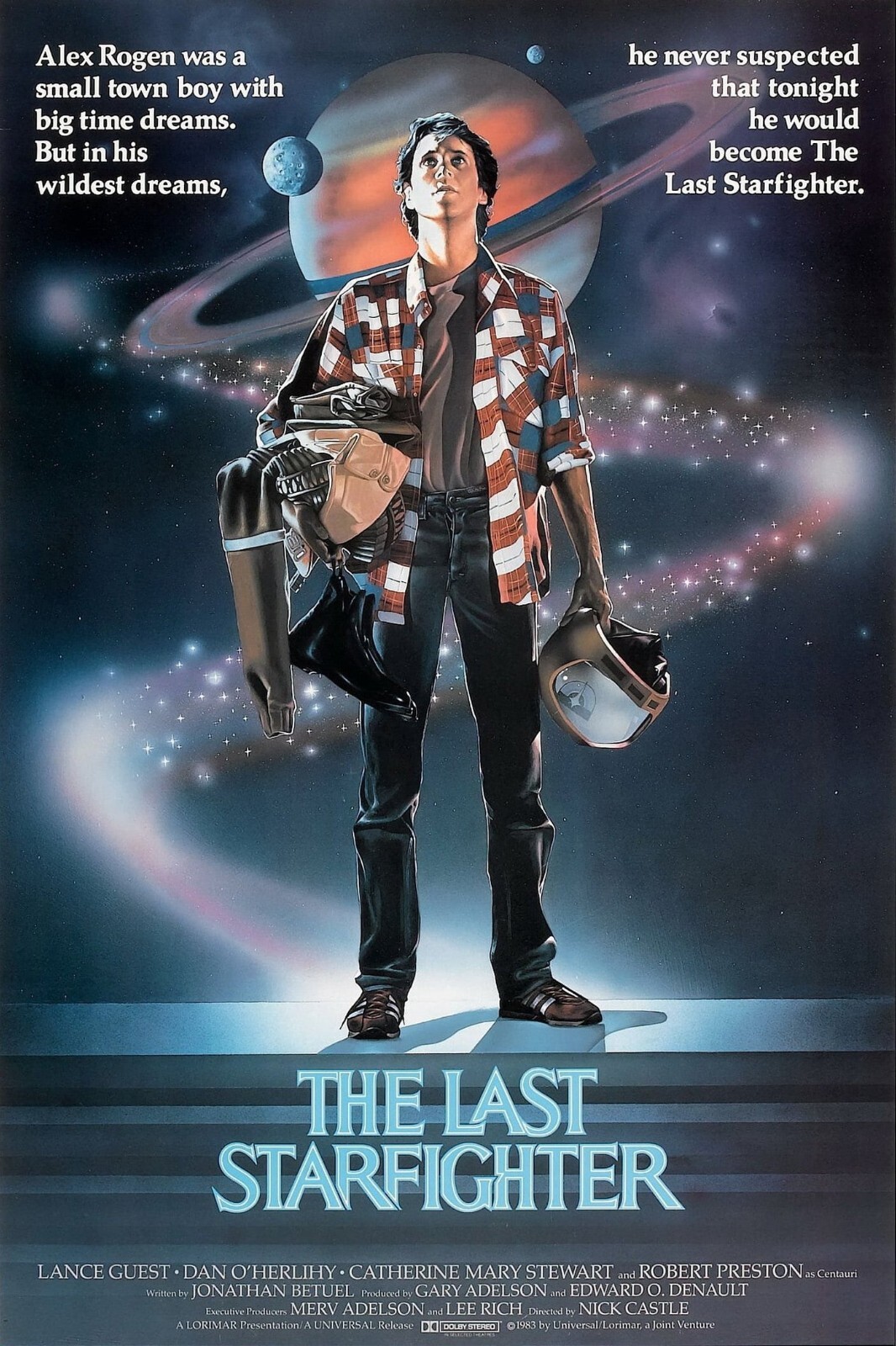 1984 The Last Starfighter Movie Poster Print Alex Maggie