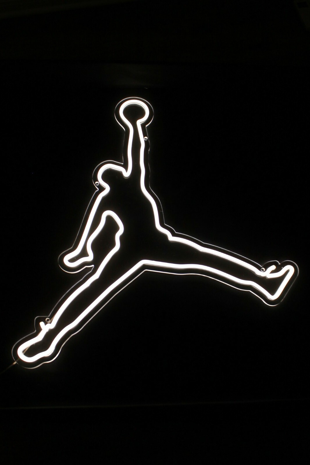neon glow air jordans