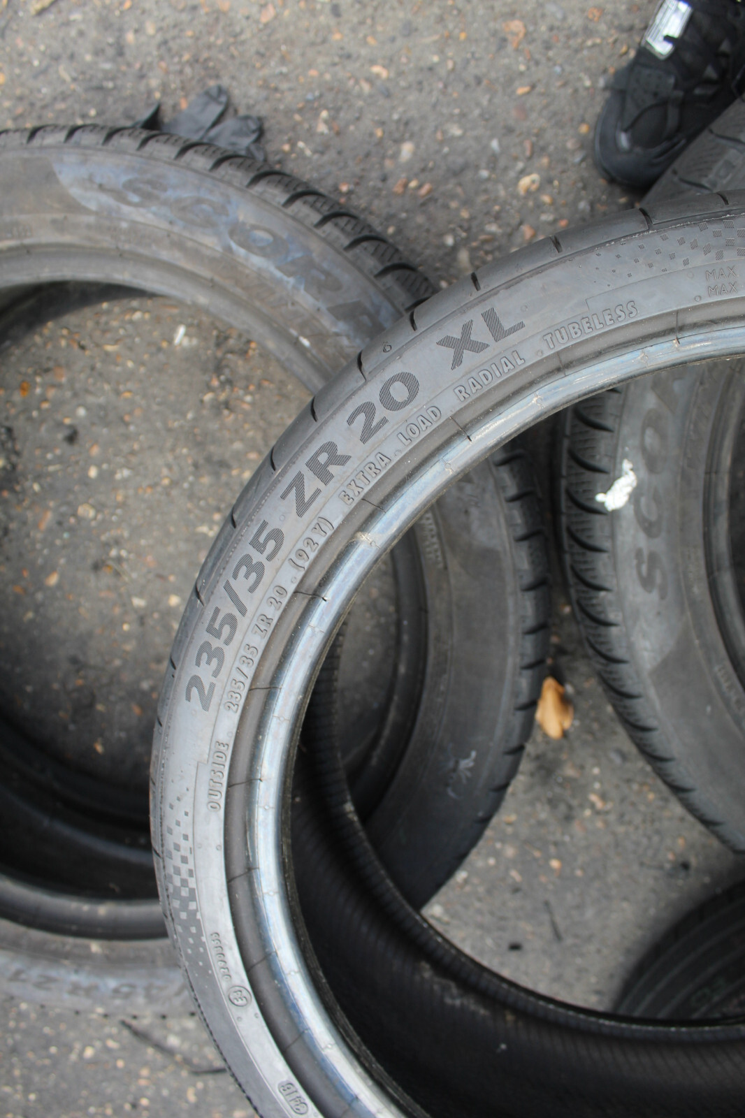 235 35 20 Continental, SC 6, XL, 92Y, x2 A Pair 6.0mm (F1_tyres) L2627