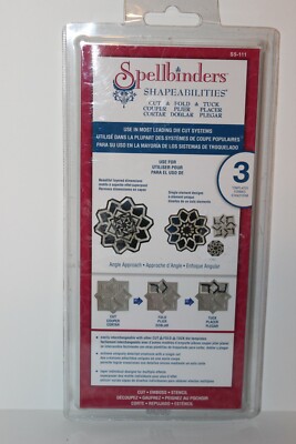Spellbinders Shapeabilites Angle Approach Cut & Fold & Tuck Die