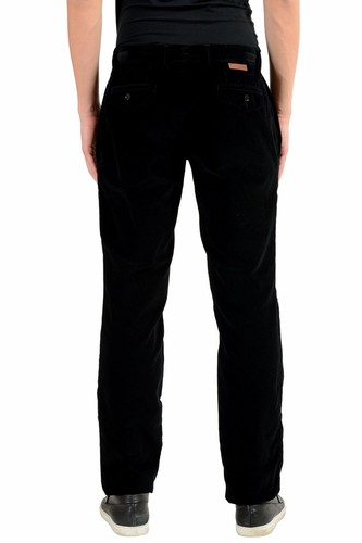 DOLCE & GABBANA DOLCE & GABBANA HERREN SCHWARZ KORD FREIZEITHOSE GRÖSSE 28 30 40 42