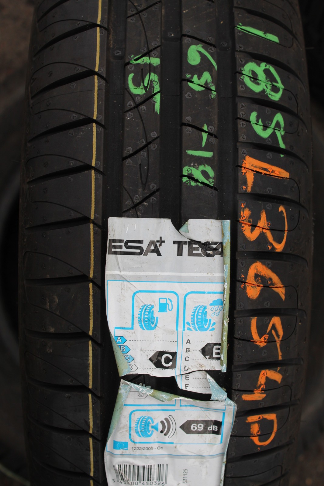New 185 65 15 ESA Tecar, Spirit 5 HP, 88T&H, x1 Tyre (F1_tyres) L3654