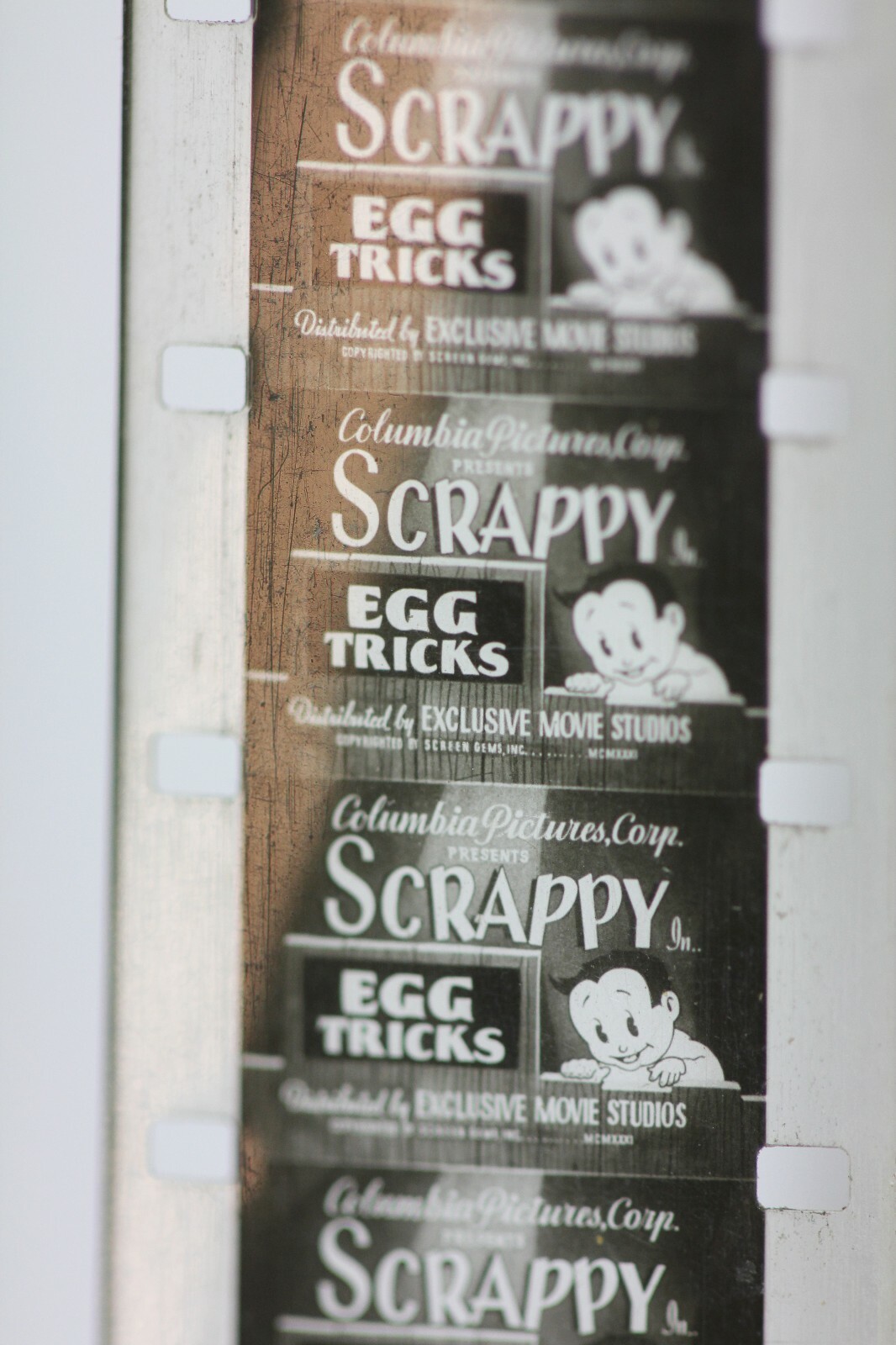 16mm Ideal Film CIRCUS Clyde Beatty Trainer & 1931 SCRAPPY Cartoon Movie Reels