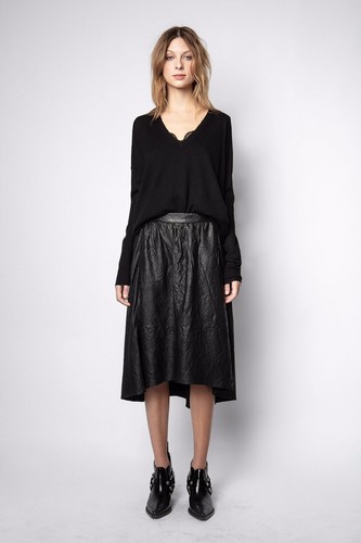 ZADIG & VOLTAIRE ジェイラルスカート Jaylal Silk Skirt by Zadig & Voltaire at THE MILE