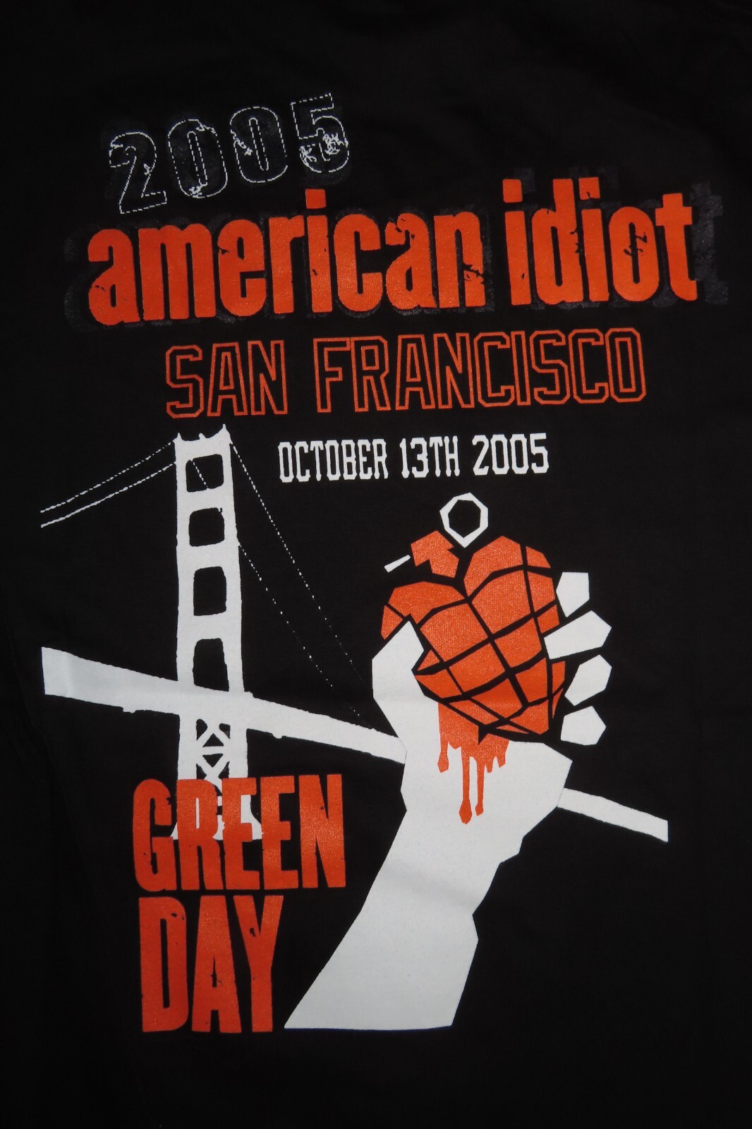 Green Day 2005年 American Idiot Tシャツ Sサイズ GREEN DAY american idiot 2005 Tシャツ Sサイズ - メルカリ