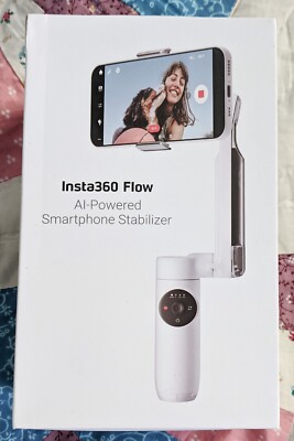 Insta360 Flow Gimbal Stabilizer For Smartphone AI Powered 3-axis Stabilization