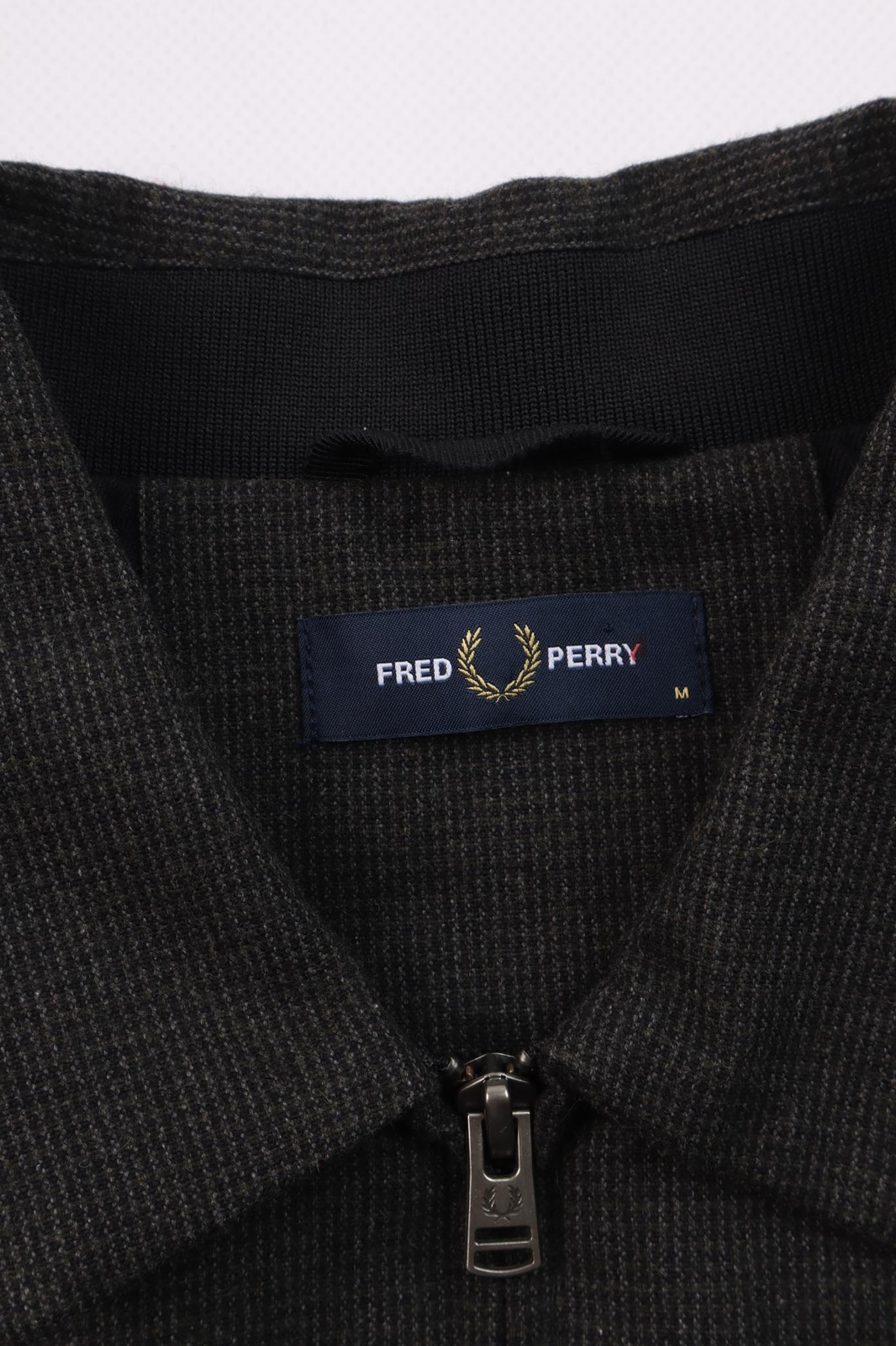 Fred Perry x Moon Tweed Classic Wool Harrington / Bomber