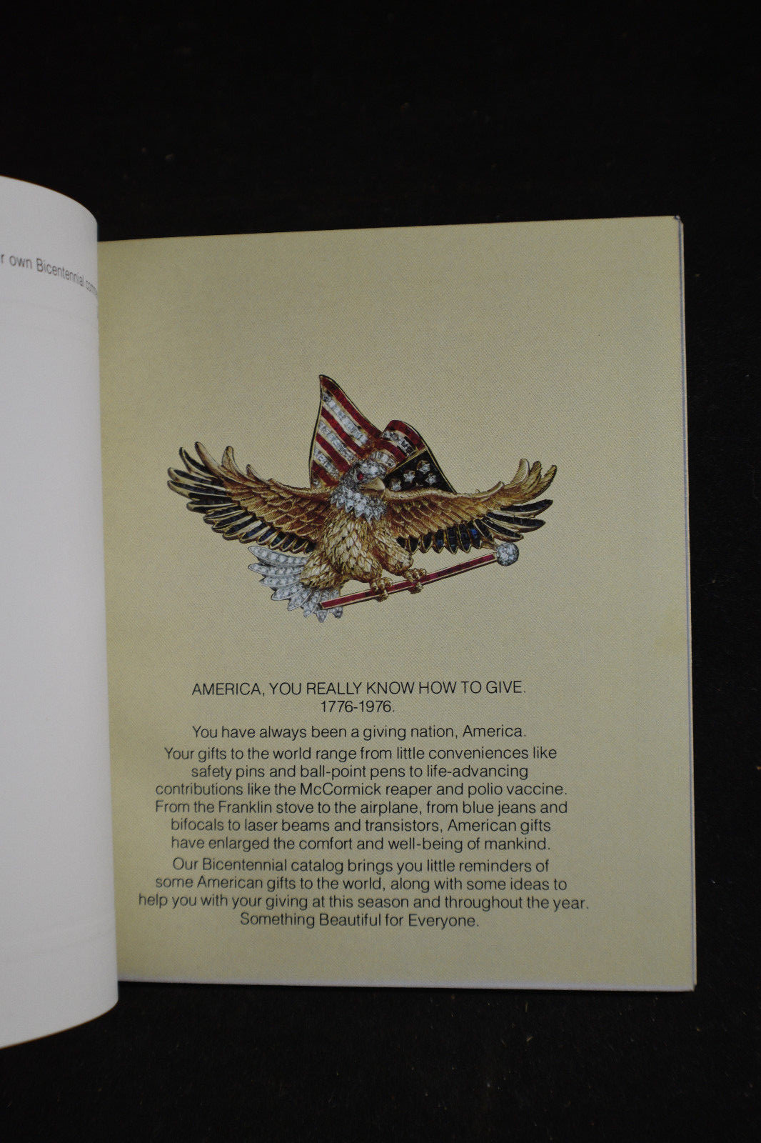 1776-1976 Wiss Bicentennial Jewelry Catalog