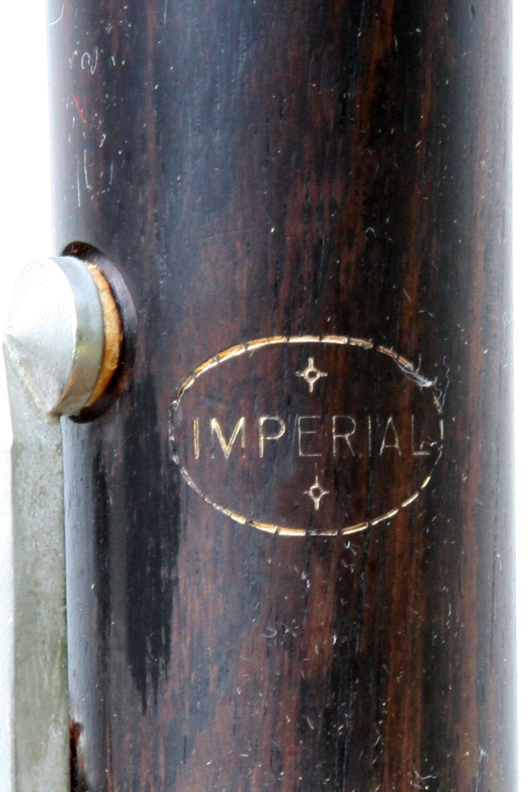 Vintage Wooden Imperial Clarinet With Case And Mouthpiece Bb?