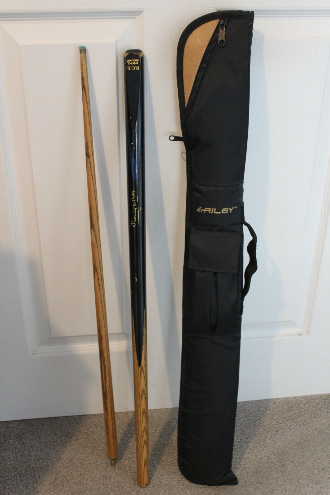 BCE "Jimmy White Signature" 2 piece snooker cue with case Snooker Shop