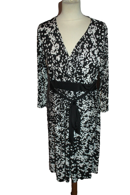 Robe Imprimee Femme  Â°Â°Â°  Jacqueline Riu  Â°Â°Â° Taille 44 . Parfait Etat