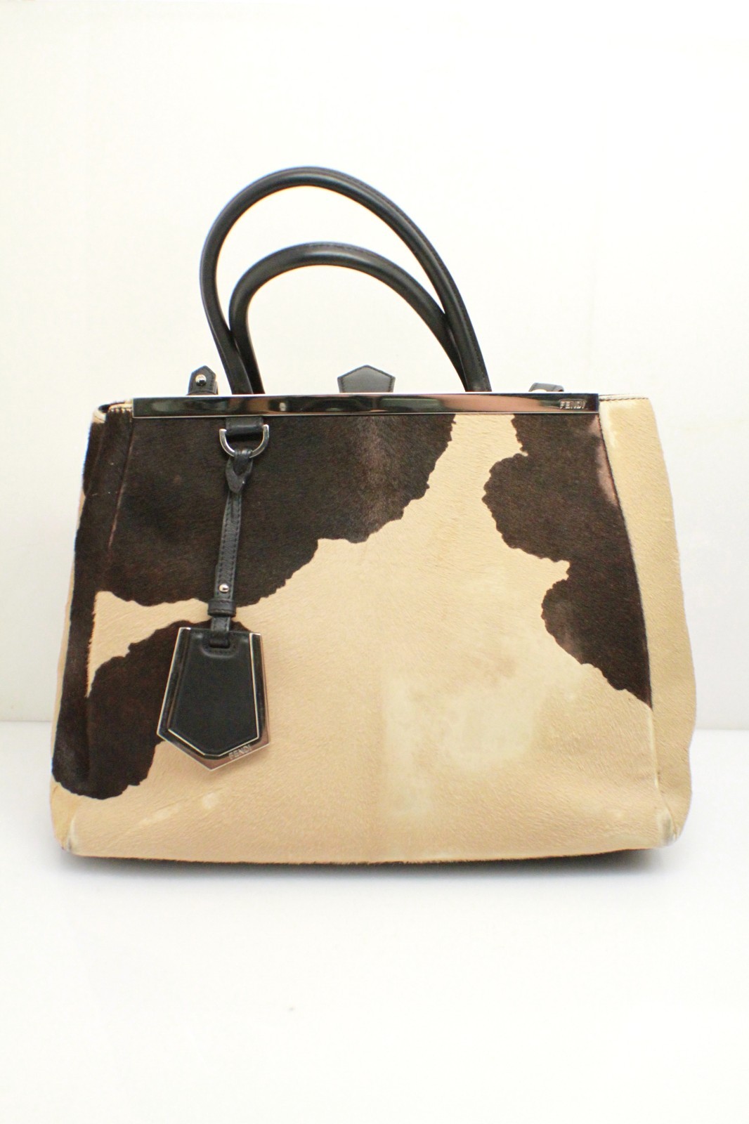 FENDI 2Jours Cow Calf Hair Limited Edition Hand Bag | eBay