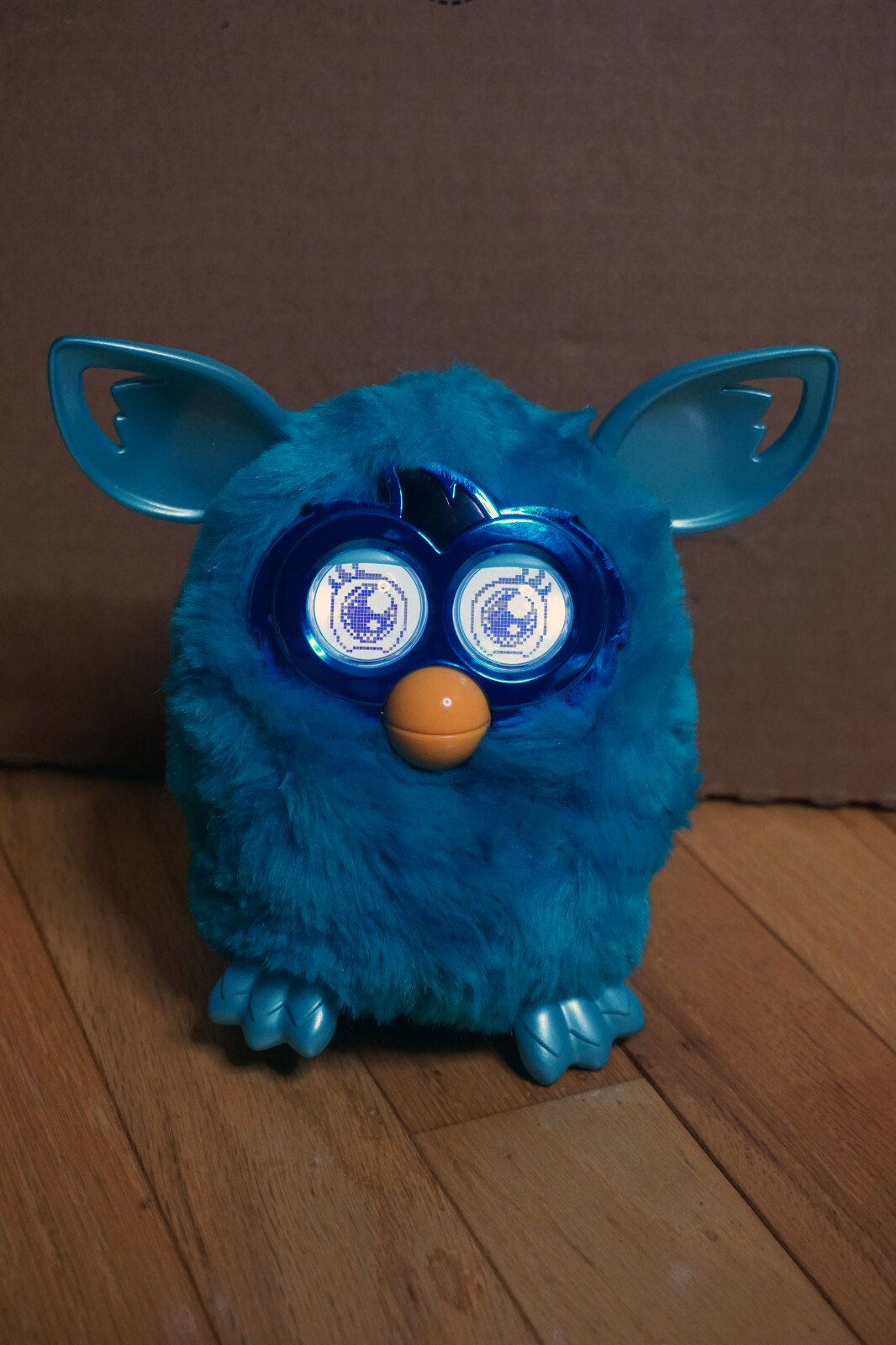 Купить Furby Hasbro Furby Boom Metallic Blue Version Design Tested в ...