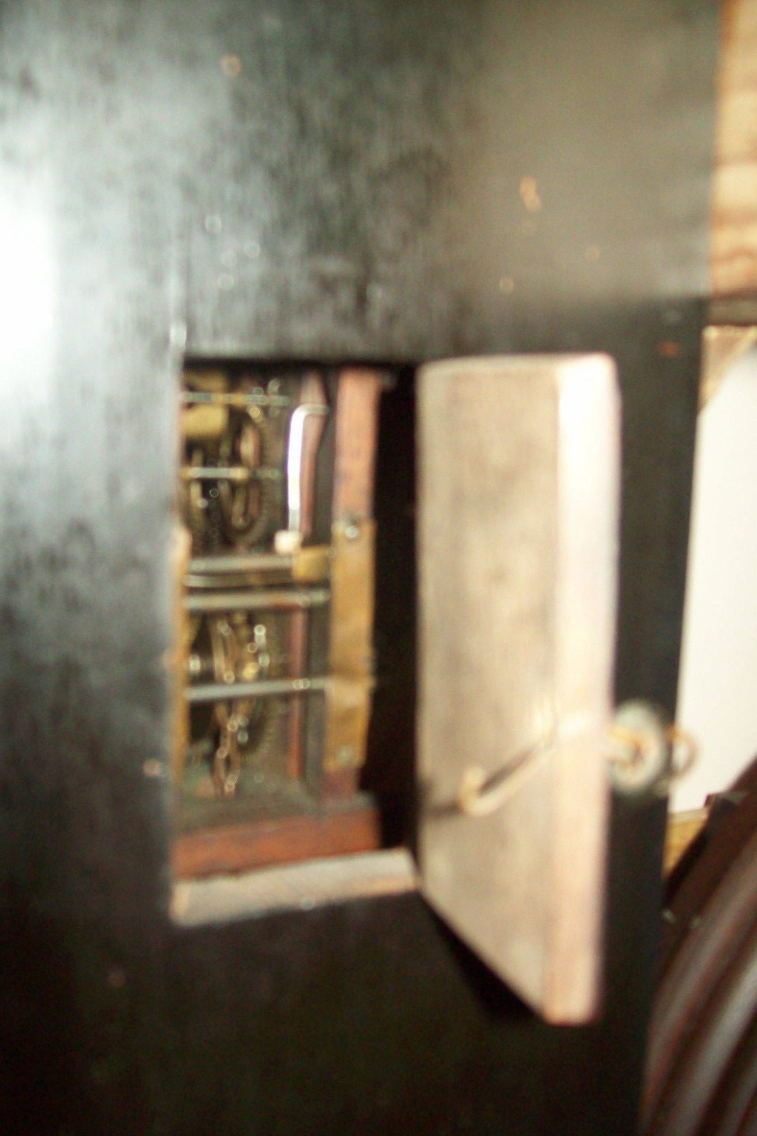 Antique  Beautiful GERMAN     Wall Clock WORKING CONDITION