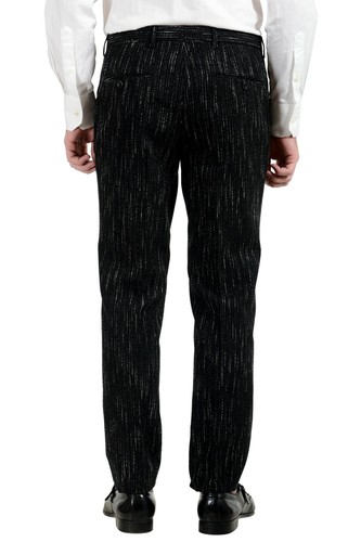 Pre-owned Hugo Boss "nestro3/byte1" Men's Slim Striped Two Button Suit In Multicolor