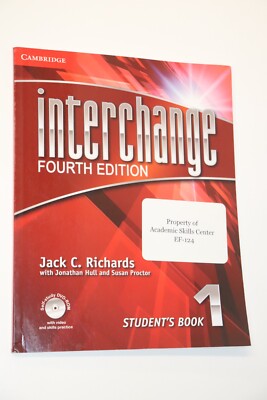 Interchange Level 1 Student's Book - Paperback, by Richards Jack C. fourth ed.