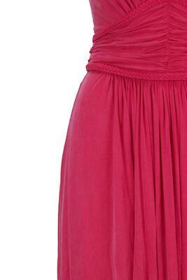 Pre-owned Elisabetta Franchi Ab43032e2 560 Kleid S4.ap1697 In Fuxia