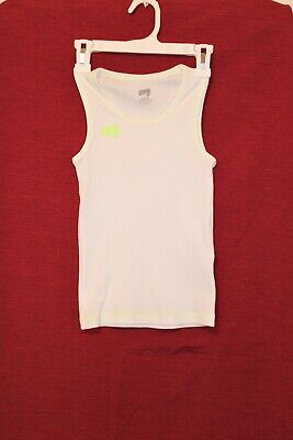 Soffe Girls Tank Top, Size Med 8-10, Color White, New with Tags