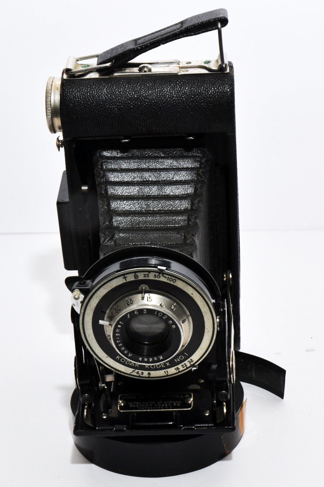 Kodak Kodex No.1 Anastigmat F:6.3 102mmCamera Kodak Jr. 620 Kodak Kodex No.1 Anastigmat F:6.3 102mmCamera Kodak Jr. 620