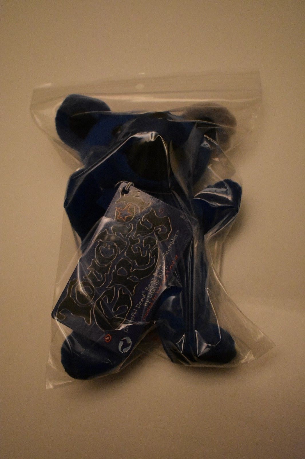 ~RARE FIND~ Grateful Dead TOUCH OF GREY Bean Bear Collectible w/