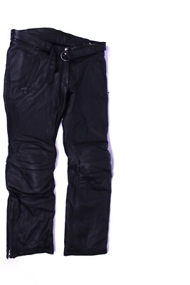 Held Gina Damen Motorradlederhose Größe 46 Rindleder Protektoren Schwarz
