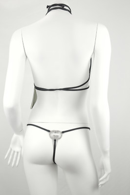 GUCCI INTERLOCKING G'S THONG BIKINI