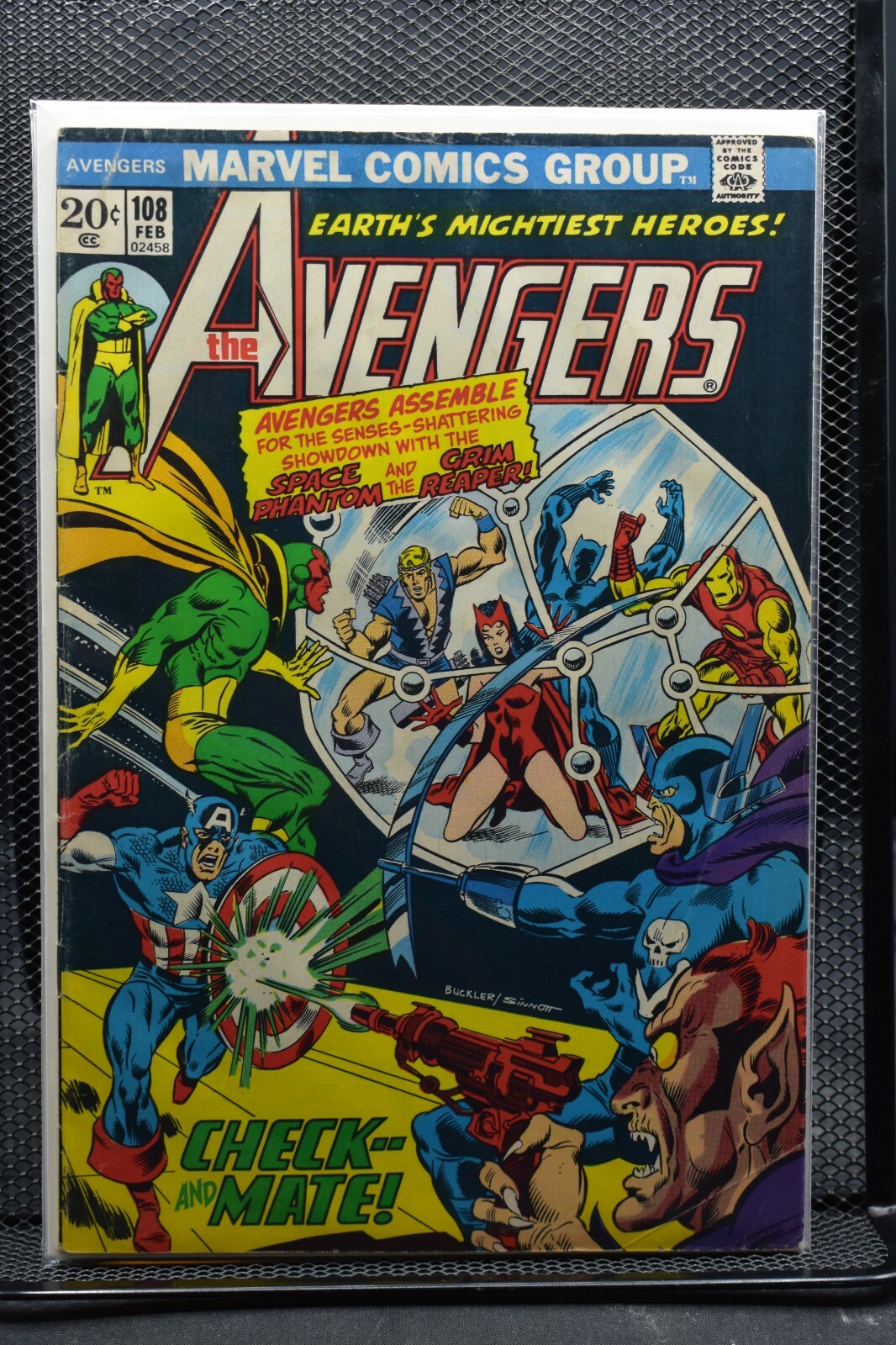 Avengers #108 Marvel Comics 1973 Black Panther Captain