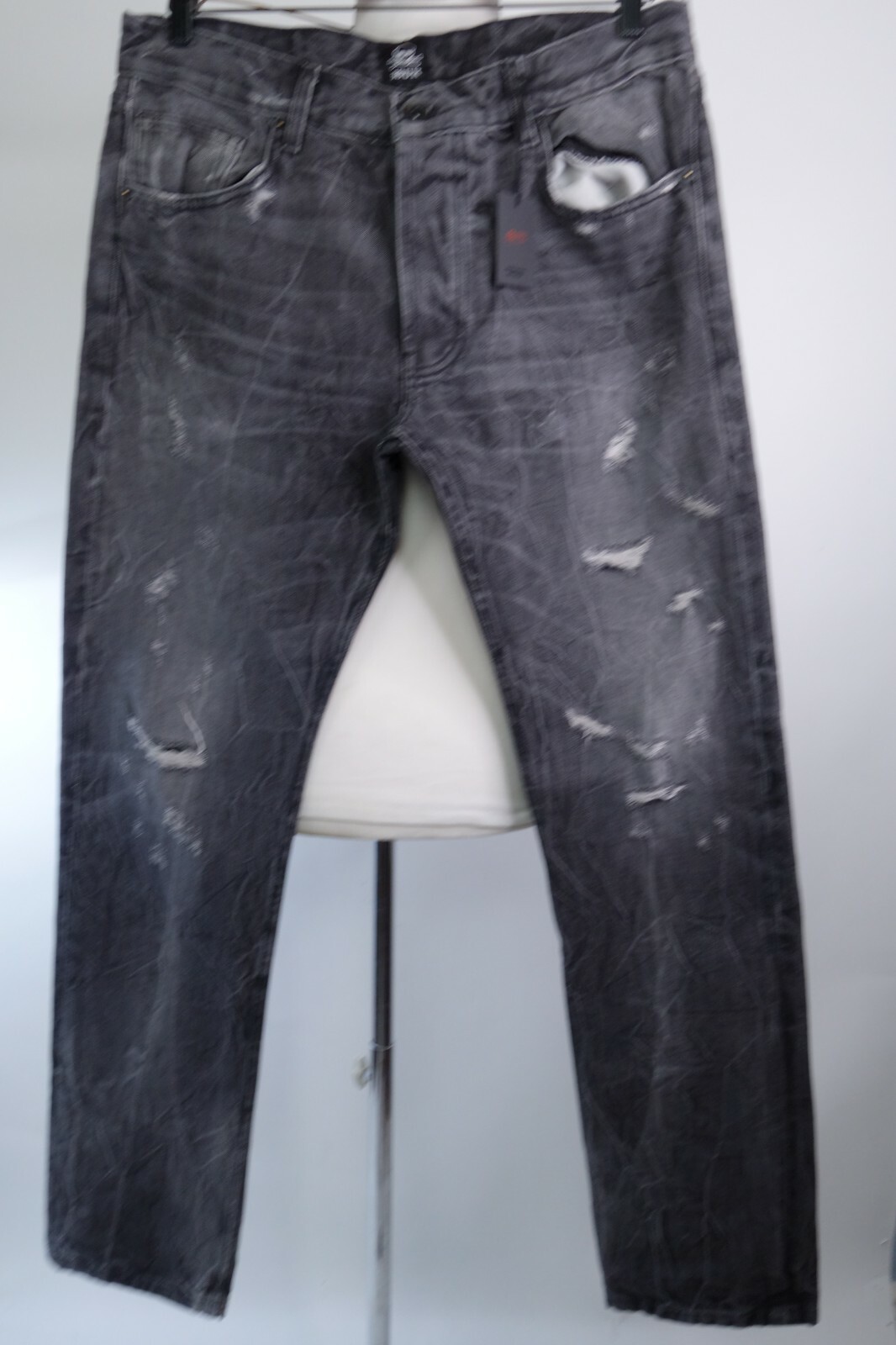 パンツ Supreme Distressed Selvedge Jean 36 grey Supreme Distressed Loose Fit Selvedge Jean Washed Grey | eBay