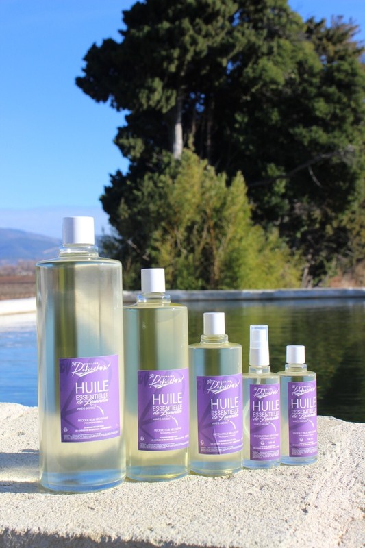 Huile Essentielle De Lavandin 250ml - 100% Pure Et Naturelle -Hve