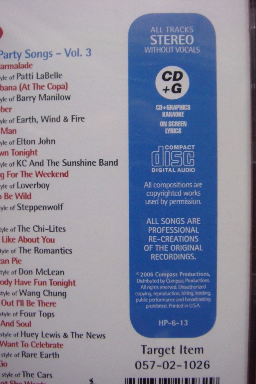 Best Party Songs Vol. 3  32 Songs 2 CD