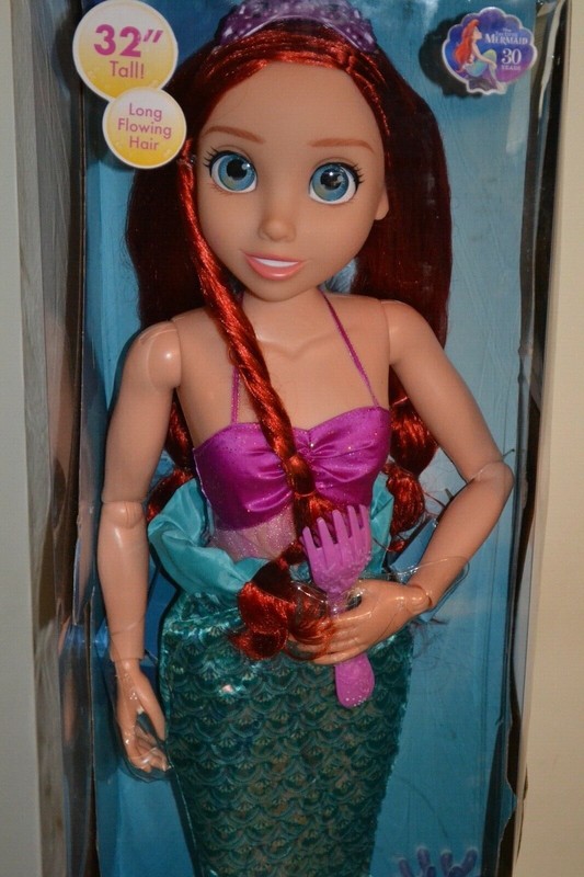 my size ariel doll