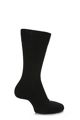 FALKE Men's Sensitive Berlin Virgin Wool Left and Right Socks With Comfort Cuffs