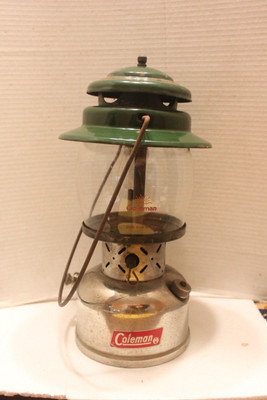 COLEMAN 236A NICKEL FOUNT LANTERN 02-69 FEBRUARY 1969 CANADA WITH RED RISING SUN