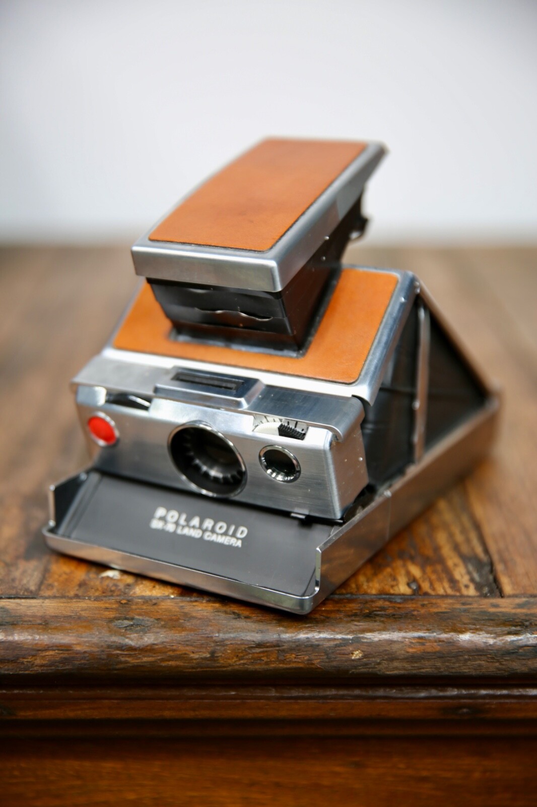 ※希少品※ POLAROID SX-70 レザーケース＆フィルムシールド付き！ Polaroid SX-70 Land Camera Replacement Skin Cover - Laser